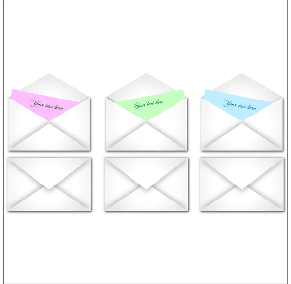 Envelopes —  Vetores de Stock