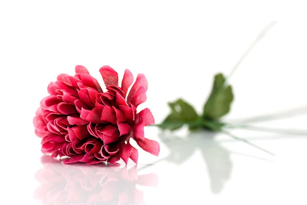 Fleur artificielle rose — Photo