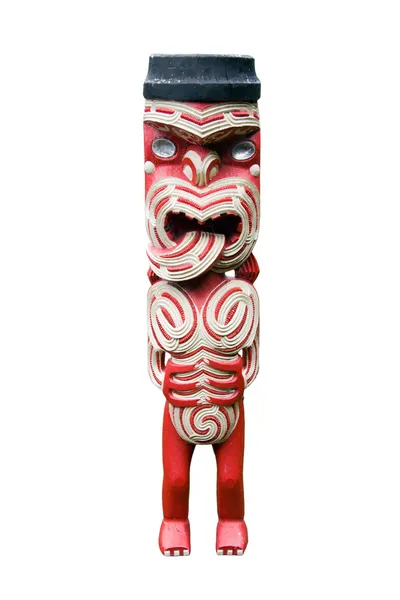 Maori carving — Stockfoto