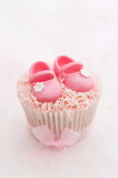 Cupcake pour une petite fille — Photo