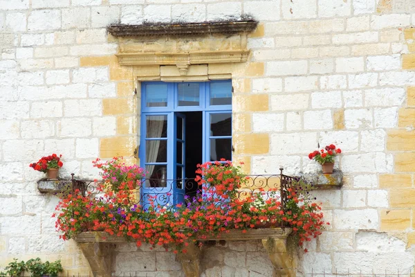 Krásné středomořské okno — Stock fotografie