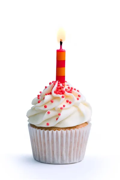 Cupcake de cumpleaños — Foto de Stock