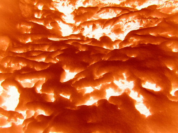 Molten texture