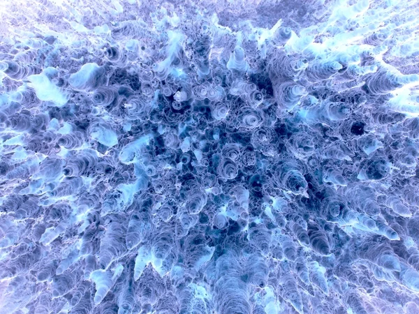 Mavi buz saçakları — Stok fotoğraf