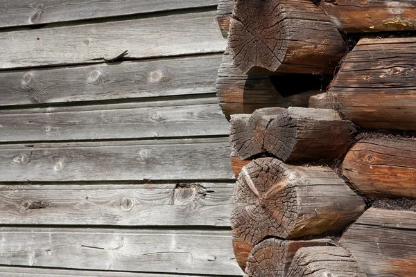 壁と木製のフレーム — ストック写真