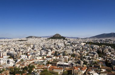 Atina ve lycabettus hill