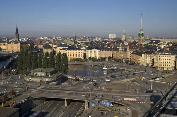 Panorama de Estocolmo, Suécia — Fotografia de Stock
