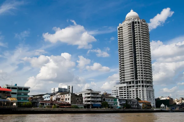 Bangkok from the river — Stock Photo, Image