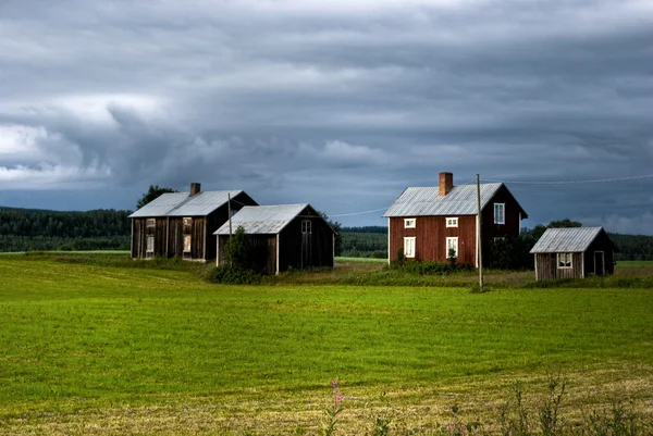 Escandinavia rural — Foto de Stock