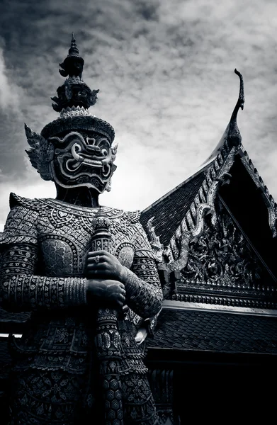 Statue gardienne thaïlandaise — Photo