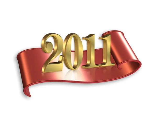 Nuevo año 2011 gráfico —  Fotos de Stock