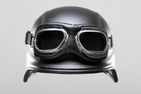 stock image Motorcycle helmet with goggles