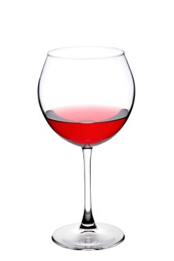 Red wine glass clipart