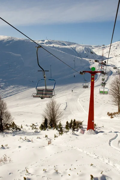 Ski centrum mavrovo, macedonia — Zdjęcie stockowe