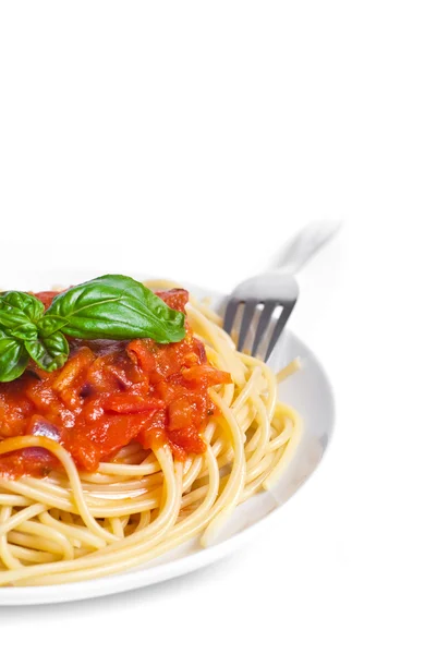 Спагетті bolognese Алла — стокове фото