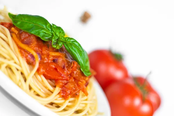Spaghetti alla bolognese alla — Foto Stock
