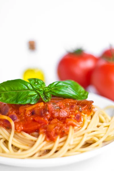 Spaghetti alla bolognese alla — Foto Stock