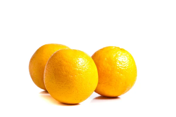 흰색으로 분리 된 레몬 — 스톡 사진