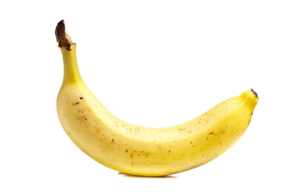 केळी पांढरा वर वेगळे — स्टॉक फोटो, इमेज