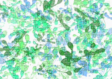 boya leke puzzel arka plan