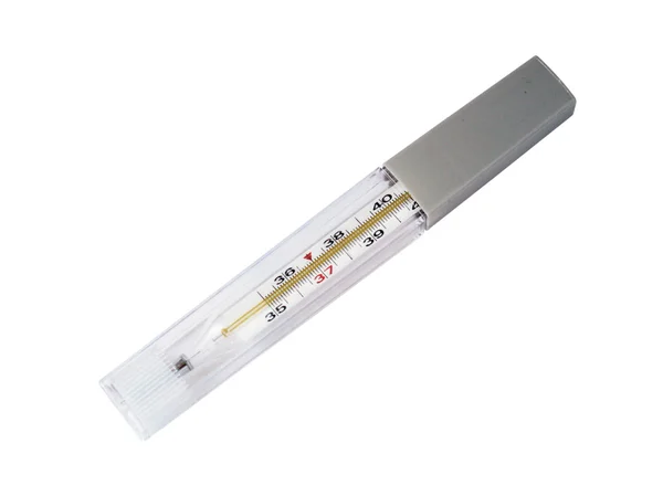 O termómetro de mercúrio — Fotografia de Stock