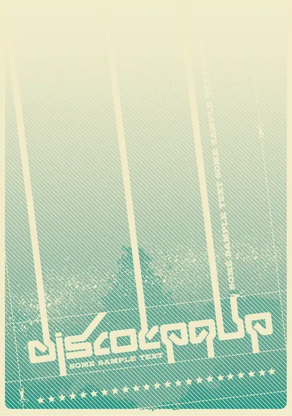 Plantilla de póster de evento musical — Archivo Imágenes Vectoriales