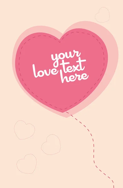 stock vector Love Card