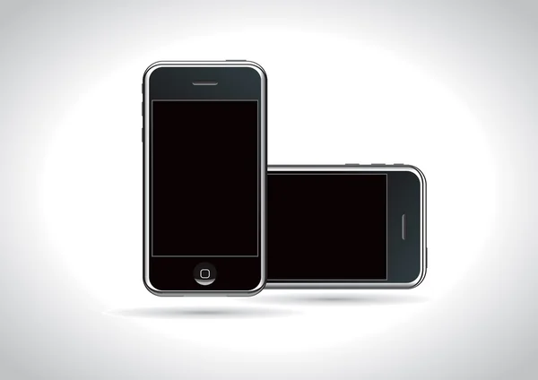 Moderne Smartphone geïsoleerd — Stockvector