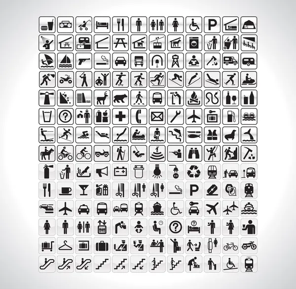 Пиктограммы — стоковый вектор