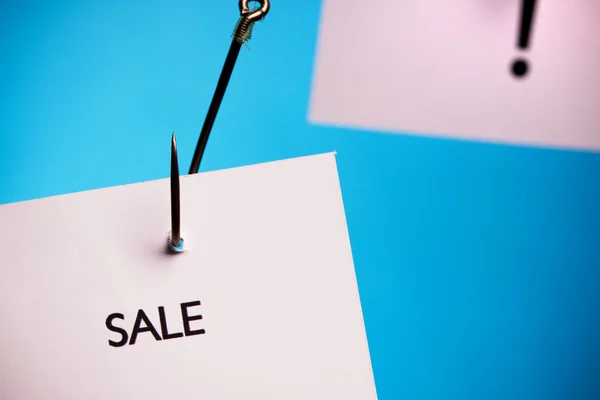 Sale On Hook — Stock Photo, Image