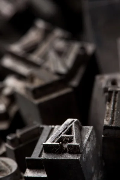 Μεταλλικά γραφομηχανή — Φωτογραφία Αρχείου