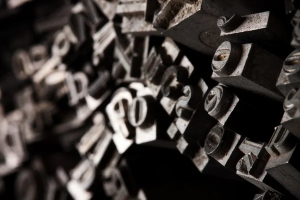 Metal Typescript — Stock Photo, Image