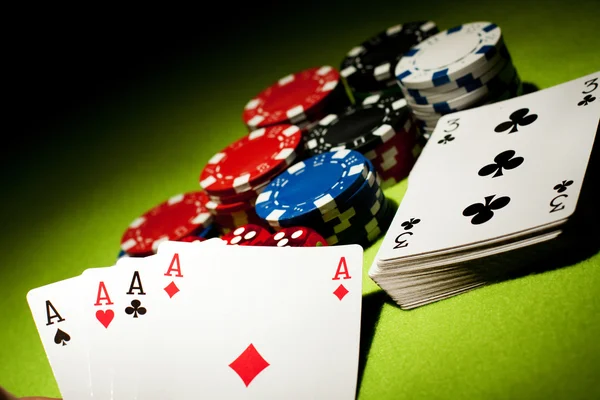 Jogos de Casino! — Fotografia de Stock