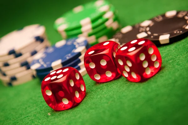 Jogos de Casino! — Fotografia de Stock