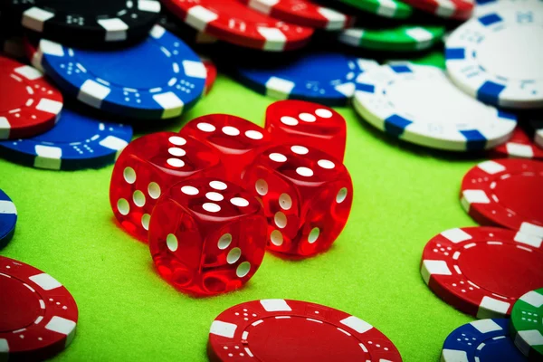Ігри казино ! — стокове фото