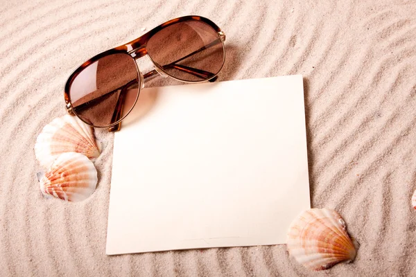 Sand, shells and more! Best Holidays — Stock Photo, Image