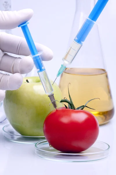 Alimentos modificados genéticamente — Foto de Stock