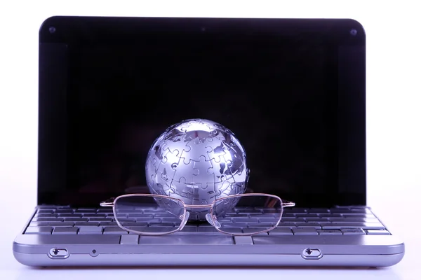 Laptop e tecnologia — Fotografia de Stock