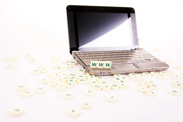 Laptop and technology — Stock Photo, Image
