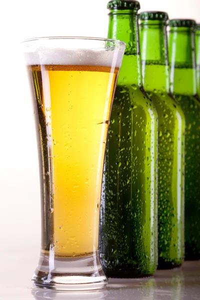 Gekoeld bier! — Stockfoto