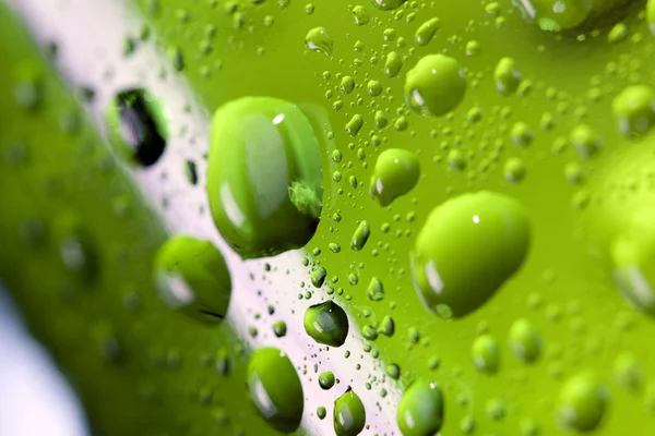 stock image Coseup of beer bubbles