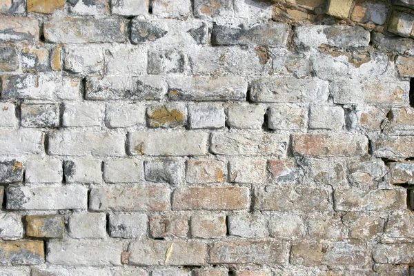 Mur en brique gris clair — Photo