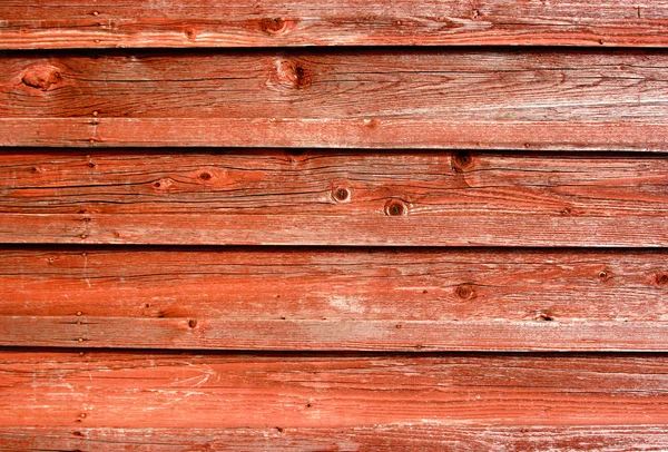 Red wooden boards — Stock Photo, Image