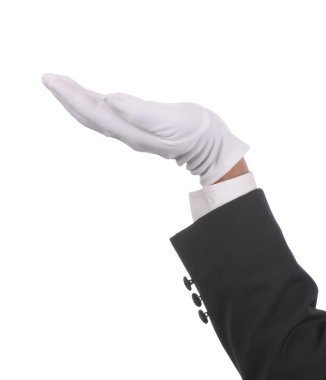 Butlers Empty Hand clipart