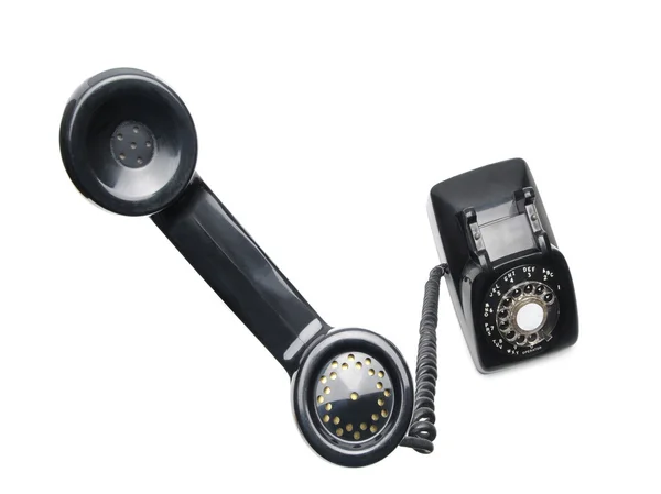 Dial Phone on White — Stock Photo, Image