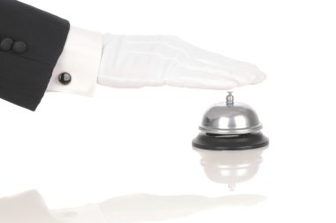 Butler Ringing Service Bell clipart