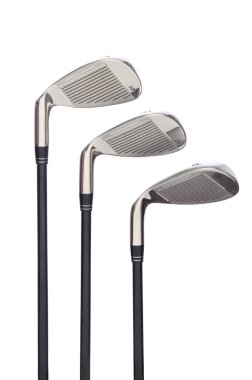 Golf Irons clipart