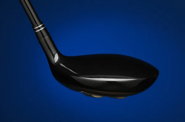Golf Club with Blue Background — Stock Photo, Image