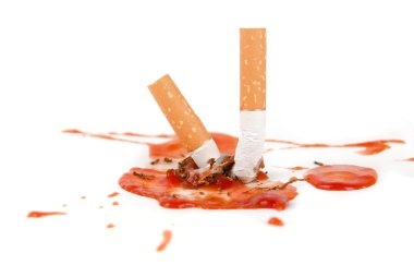 Smoking kills clipart