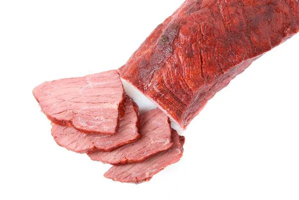 Scheiben von einem Rindfleisch — Stockfoto